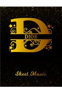 Dior Sheet Music