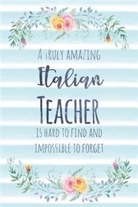 A Truly Amazing Italian Teacher Is Hard to Find and Impossible to Forget