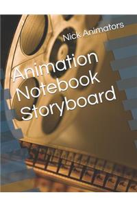 Animation Notebook Storyboard