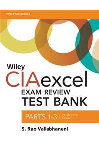 Wiley CIAexcel Exam Review Test Bank