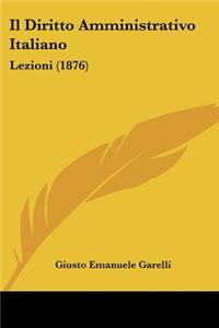 Il Diritto Amministrativo Italiano