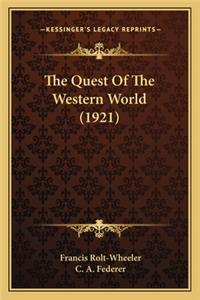 Quest Of The Western World (1921)