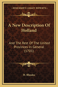 A New Description Of Holland