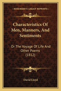 Characteristics Of Men, Manners, And Sentiments