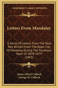 Letters From Mandalay