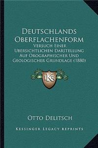 Deutschlands Oberflachenform