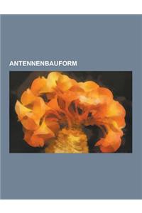 Antennenbauform: Flachenantenne, Gruppenantenne, Lineare Antenne, Magnetische Antenne, Reflektorantenne, Parabolantenne, Phased-Array-A