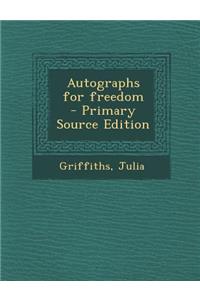 Autographs for Freedom
