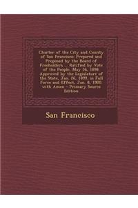 Charter of the City and County of San Francisco