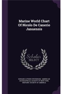 Marine World Chart Of Nicolo De Canerio Januensis