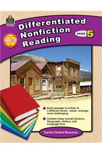 Differentiated Nonfiction Reading Grade 5