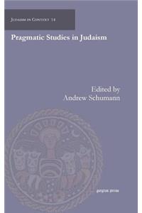 Pragmatic Studies in Judaism