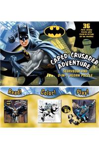 Batman Caped Crusader Adventure: Storybook and 2-In-1 Jigsaw Puzzle