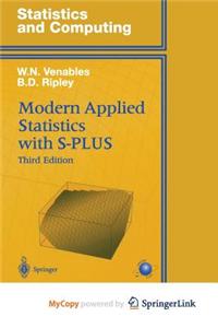 Modern Applied Statistics with S-Plus