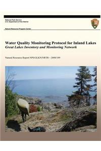 Water Quality Monitoring Protocol for Inland Lakes