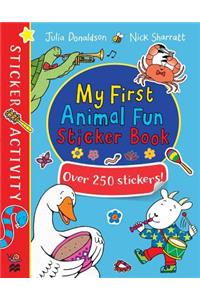 My First Animal Fun Sticker Book