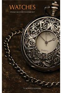 Watches Pocket Monthly Planner 2017