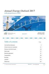 Annual Energy Outlook 2017 with projections to 2050