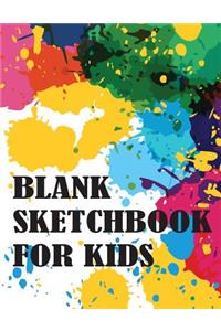 Blank Sketchbook for Kids