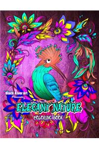 Elegant Nature Coloring Book
