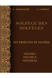 Solfège des Solfèges, Volume 1, Volume 2 et Volume 3