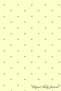 Elegant Daily Journal - Small Polka Dots