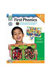 Color Photo Games: First Phonics, Grades K - 1: 18 Full Color Games That Reinforce Essential Early Literacy Skills