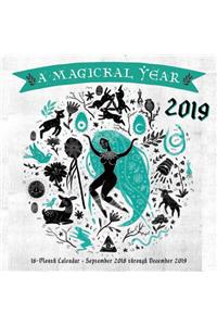 Magickal Year 2019: 16-Month Calendar - September 2018 Through December 2019