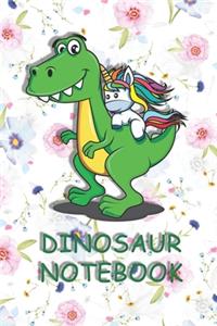 Dinosaur Lined Notebook/Journal/Diary Gift For Kids