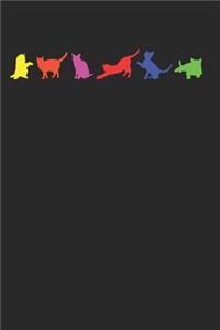 Gay Pride Cat Notebook - Lover Journal Planner