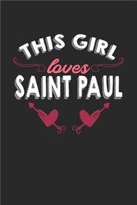 This girl loves Saint Paul