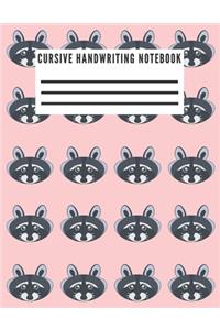 Cursive Handwriting Notebook