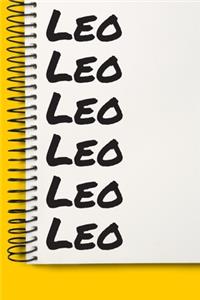 Name Leo A beautiful personalized