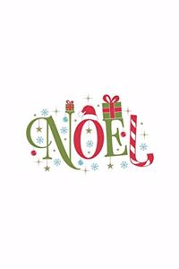 Noel, Christmas Notebook Kids, Lined Journal/Notes Christmas