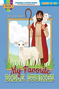 Kid/Fam Ministry Color and ACT Bks - General - My Favorite Bible Stories (8-10)