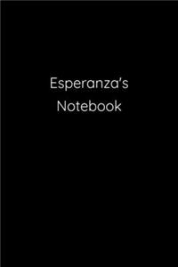 Esperanza's Notebook