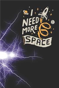 I need more space journal notebbok