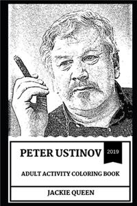 Peter Ustinov Adult Activity Coloring Book