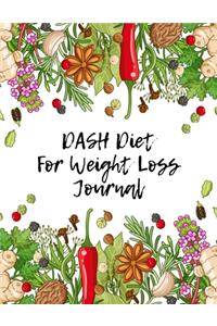 DASH Diet For Weight Loss Journal