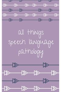 Speech Pathology