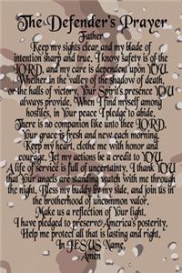 The Defender's Prayer ACTS Prayer Journal