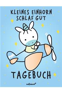 milamoo Kleines Einhorn Schlaf Gut Tagebuch