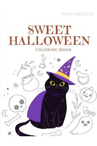 Sweet Halloween Coloring Book
