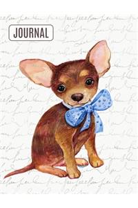 Big Fat Bullet Style Journal Notebook Cute Chihuahua