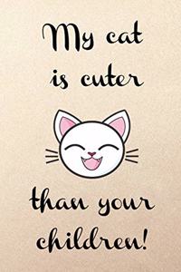 My cat is cuter than your children!