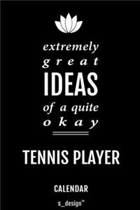 Calendar for Tennis Players / Tennis Player