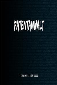 Patentanwalt - Terminplaner 2020