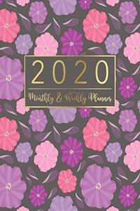 2020 Monthly & Weekly Planner