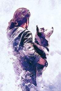 Wolf Best Friend Composition Notebook, Graph Paper