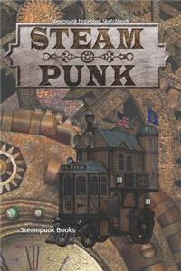 Steampunk Notebook Sketchbook